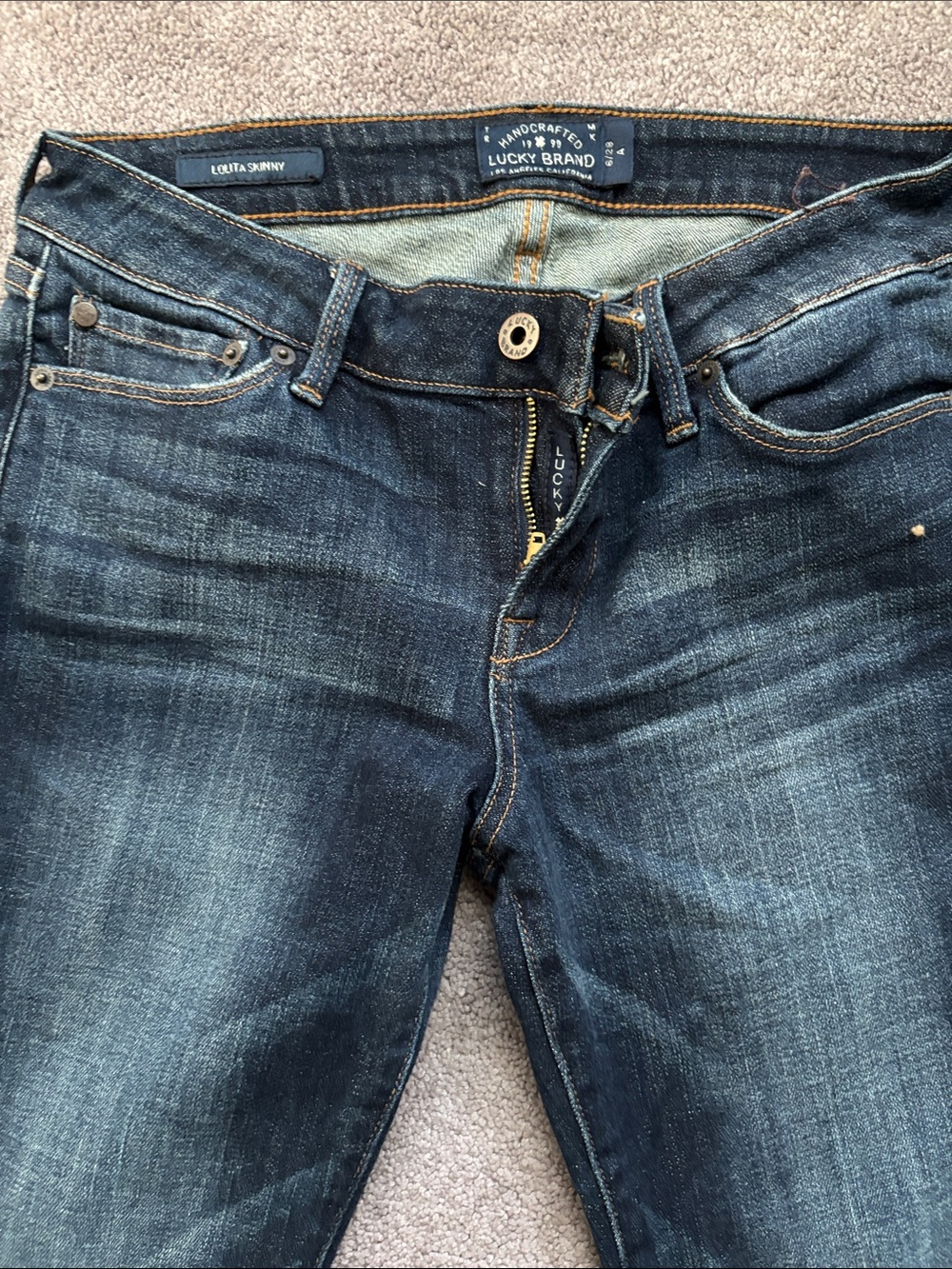 Lucky Brand Dark Blue Women's Slim Jeans
